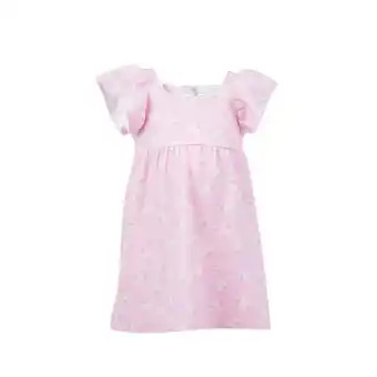 Tottus Vestido full print rain bebe 6m rosado claro oferta