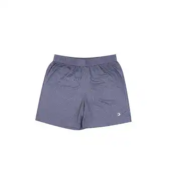 Tottus Short deportivo melange hombre xl azul marino oferta