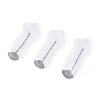 Tottus Pack x3 medias deportivas niño talla 28-30 blanco oferta