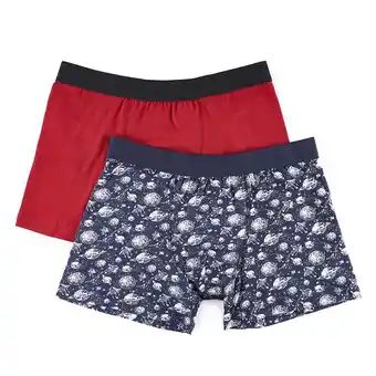 Tottus Pack x2 bóxer hombre talla xl rojo azul oferta
