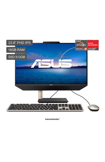 Tiendas EFE All in one asus zen 23.8" windows 11 amd ryzen 5 5500u 16gb 512gb ssd m5401wuak-ba078w oferta