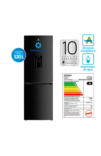 Tiendas EFE Refrigeradora indurama 320lt ri-639dn oferta