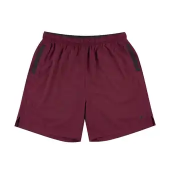 Tottus Short deportivo contraste hombre s guinda oferta