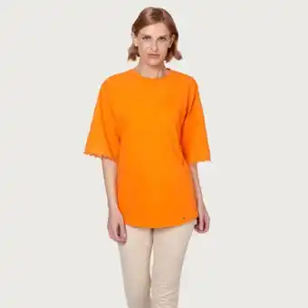 Fina Perú Polo gala naranja oferta