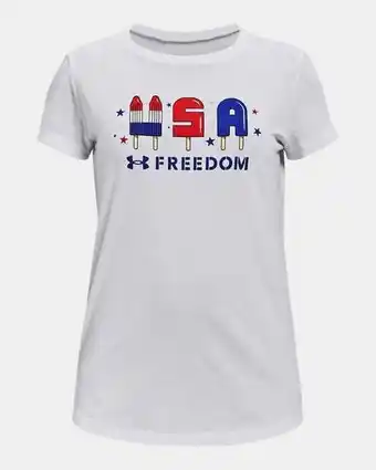 Under Armour Girls' ua freedom short sleeve oferta