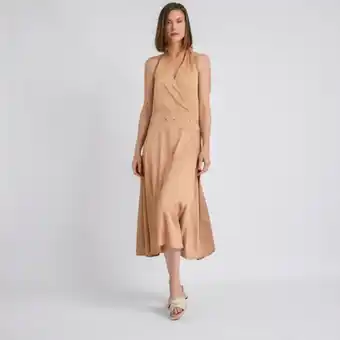 Fina Perú Vestido josefina camel oferta