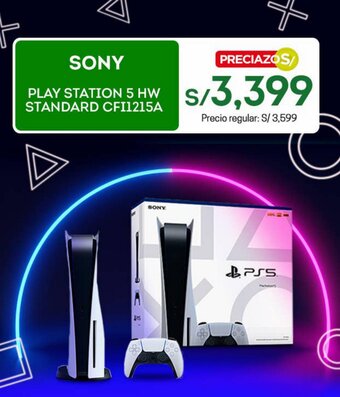 Tottus Sony Play Station 5 HW Standard CFI1215A oferta