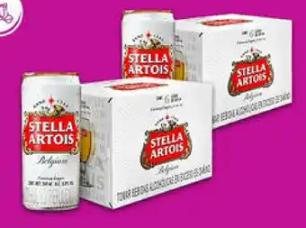 Tambo Cerveza Stella Artois Six Pack lata 2 x 269ml oferta