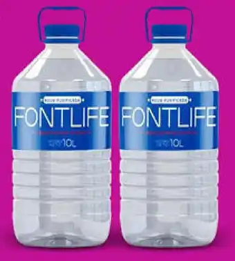 Tambo Agua de Mesa Fontlife sin Gas 2 x 10L oferta