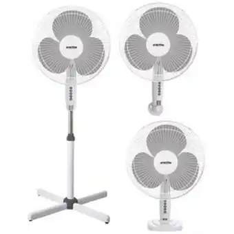 Linio Ventilador 3 en 1 de 16" practika - blan... oferta