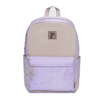 Porta Mochila serena lila oferta