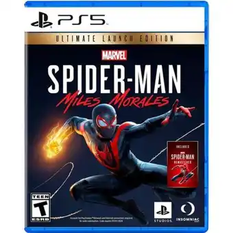 Platanitos Sony videojuego ps5 sony spider-man miles morales ultimate edition oferta