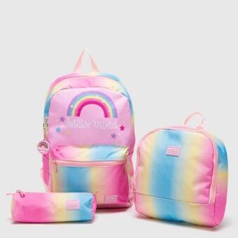 Maestro Set mochila escolar infantil + lonchera + cartuchera yamp oferta