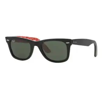 Maestro Lentes de sol ray ban wayfarer rare print rb2140 1016 black 50mm oferta