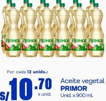 Makro Aceite Vegetal Primor 900ml oferta