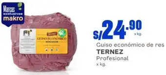 Makro Ternez Guiso Económico de Res oferta