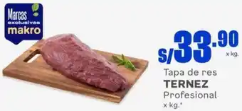 Makro Ternez Tapa de REs Profesional oferta