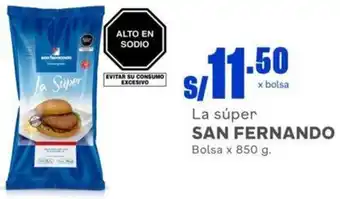 Makro La Súper San Fernando 850g oferta