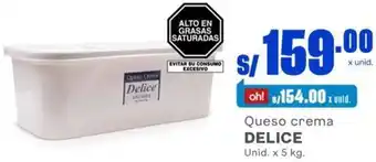 Makro Delice Queso Crema 5kg oferta