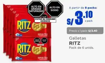 Ritz Galletas 6unid