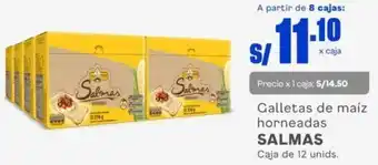 Makro Salmas Salmas Galletas de Maíz Horneadas 12 unids oferta