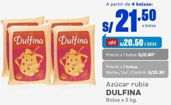 Makro Dulfina Azúcar Rubia 5kg oferta