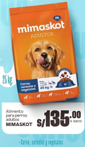 Makro Mimaskot Adultos 25kg oferta