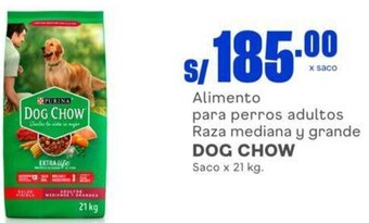 Makro Dog Chow Adultos 21kg oferta