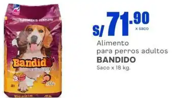 Makro Bandido Adultos 18kg oferta