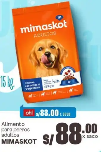 Makro Mimaskot Adultos 15kg oferta