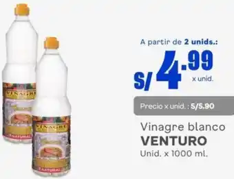 Makro Venturo Vinagre Blanco 1000ml oferta