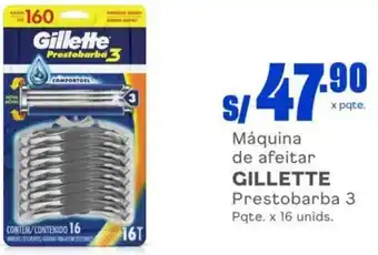 Makro Gillette Máquina de Afeitar Prestobarba 3 16 Unids oferta