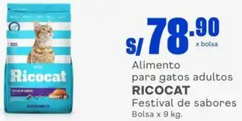 Makro Ricocat Alimento para Gato Adultos 9kg oferta
