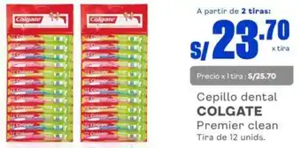 Makro Colgate Cepillo Premier Clean 12 unids oferta