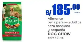 Makro Dog Chow Adultos 21kg oferta