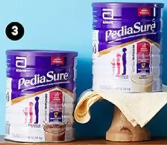 Plaza Vea Alimento Nutricional Chocolate/Vainilla Pediasure la x 1,6kg oferta