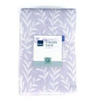 Metro Frazada krea queen plaza estampado coral surtido oferta
