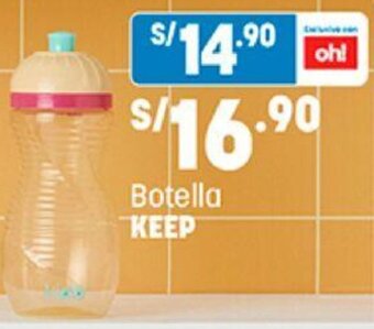 Plaza Vea Botella Keep oferta