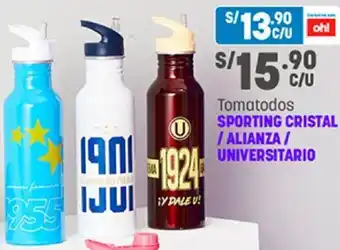 Plaza Vea Tomatodos Sporting Cristal/ ALianza/Universitario oferta