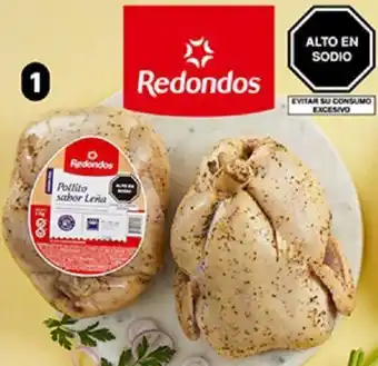 Plaza Vea Pollito Sabor Leña Redondos 1kg oferta