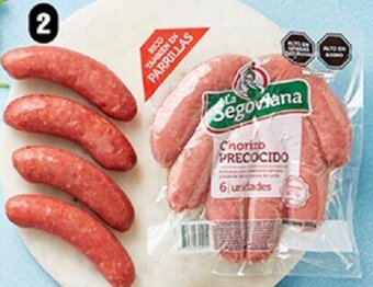 Plaza Vea Chorizo Precocido La Segoviana 500g oferta