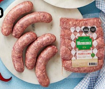 Plaza Vea Chorizo Parrillero Salchichería Alemana 500g oferta