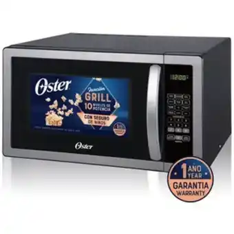 Linio Microondas oster 30l 900 watts poggm9110... oferta