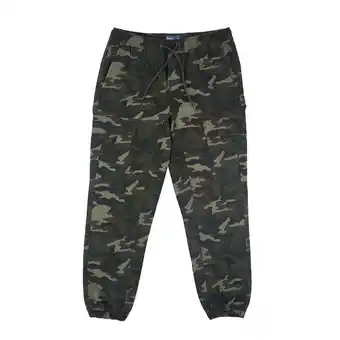 Tottus Pantalon jogger camuflado hombre xl verde oferta