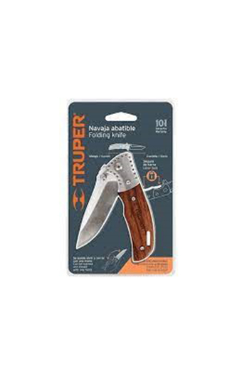 Tiendas EFE Navaja abatible 5 pulgadas acero truper nv-5 oferta