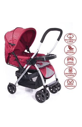 Coche mecedor ebaby blake - vino