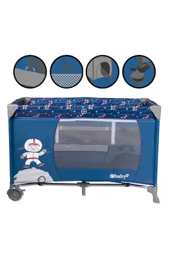 Tiendas EFE Cuna ebaby happy dream 727-1 blue oferta