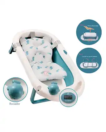 Tiendas EFE Tina de baño para bebe plegable oferta