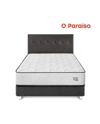 Tiendas EFE Dormitorio poc style qs almohada + protector cha oferta