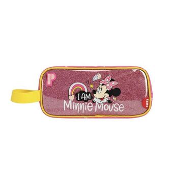 Porta Cartuchera joyful-car minnie rainbow oferta